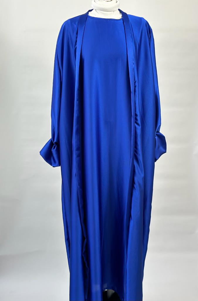Nour satin kimono set