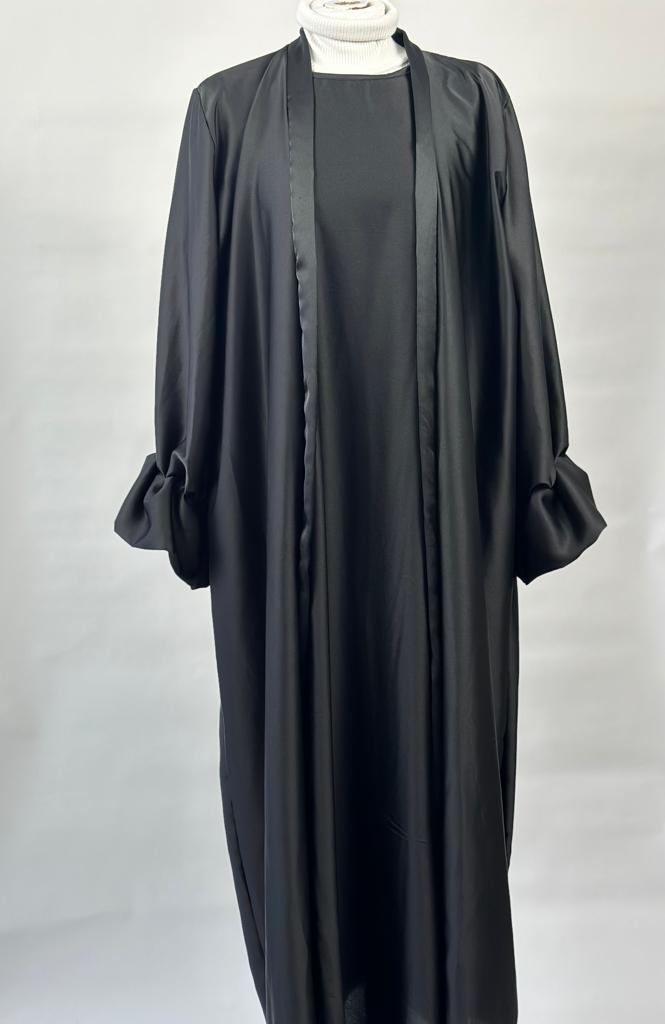 Nour satin kimono set