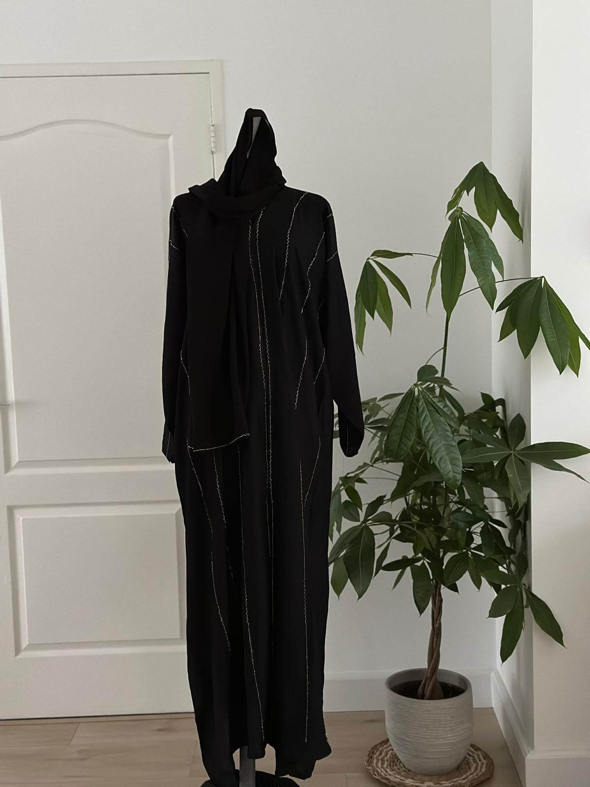 Marwaa Dubai abaya with hijab