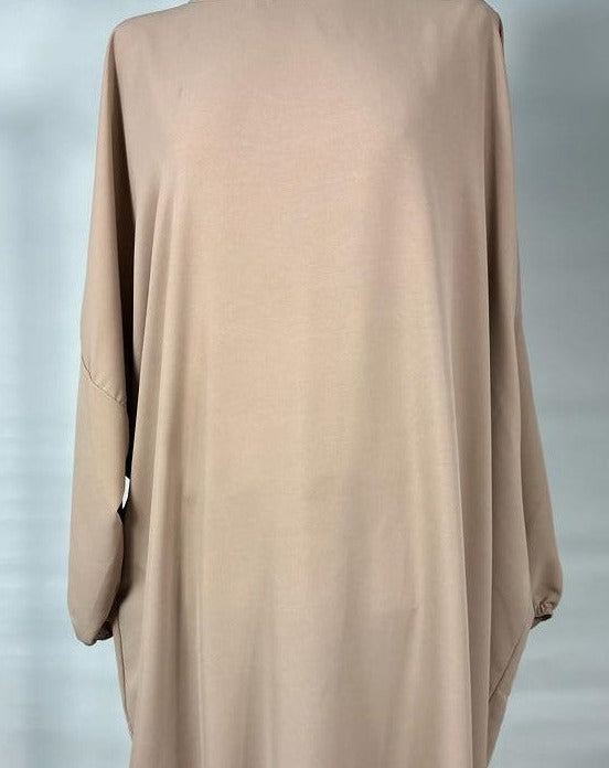 Tasnim abaya beige