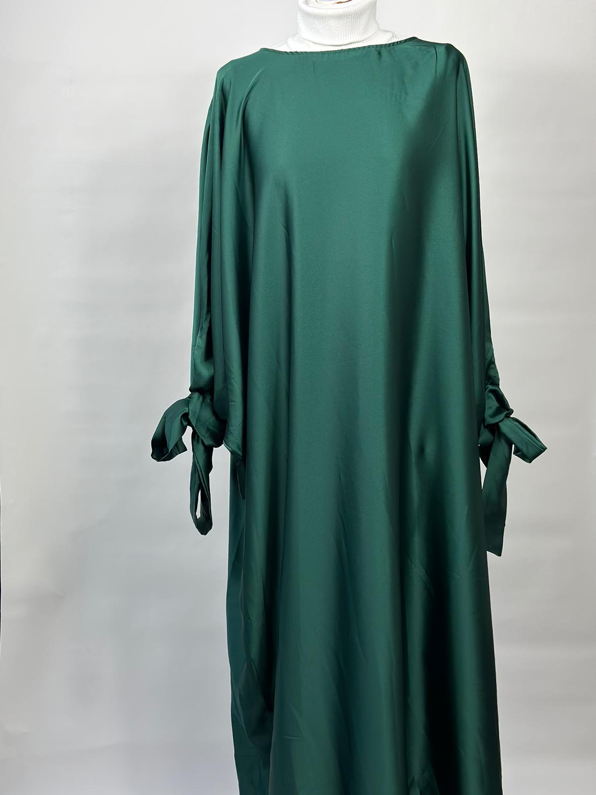 Firdaous satin dress